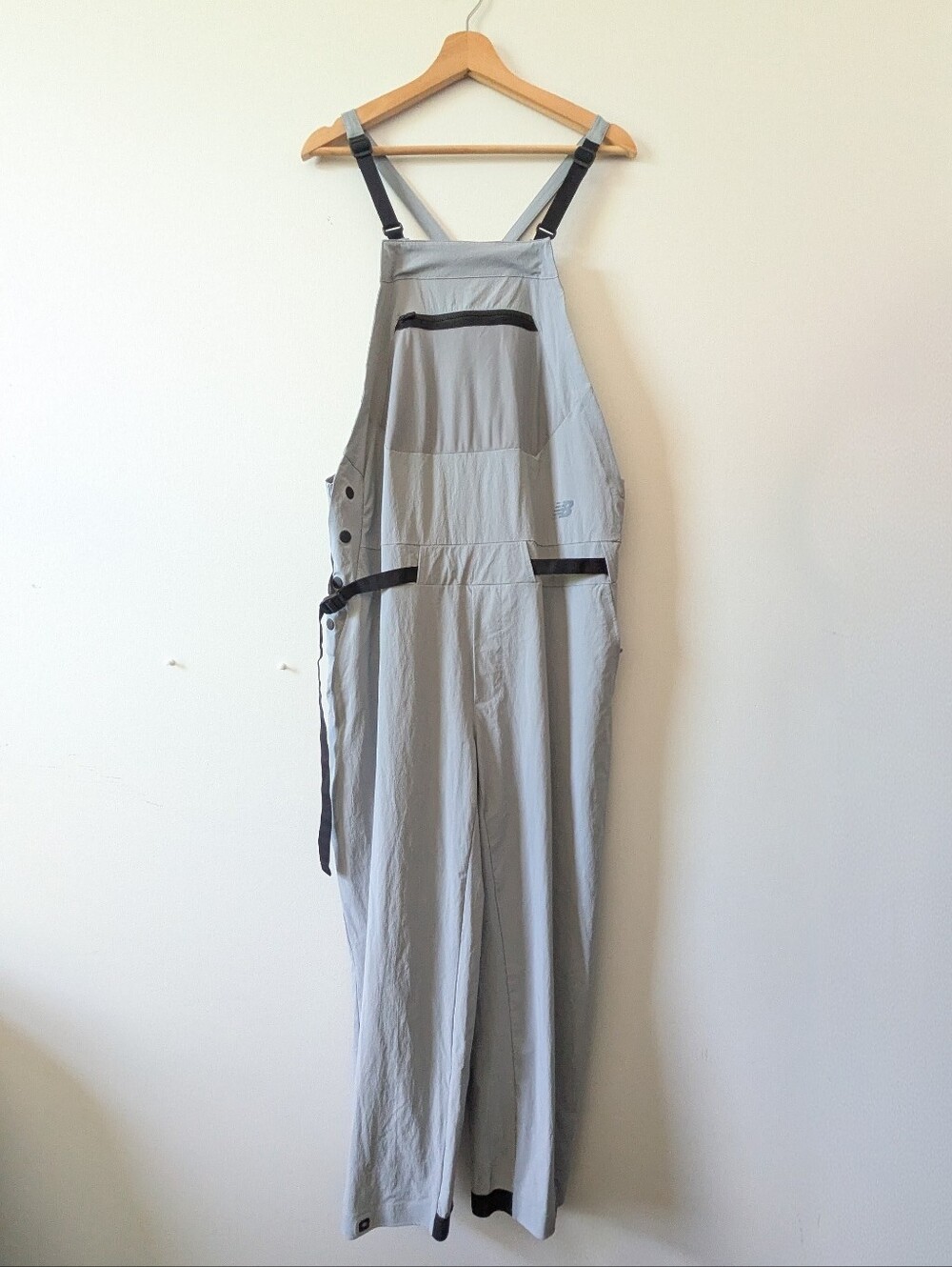 New Balance Unisex Gray Utility Jumpsuits Overalls Dungarees Coverall S Medium